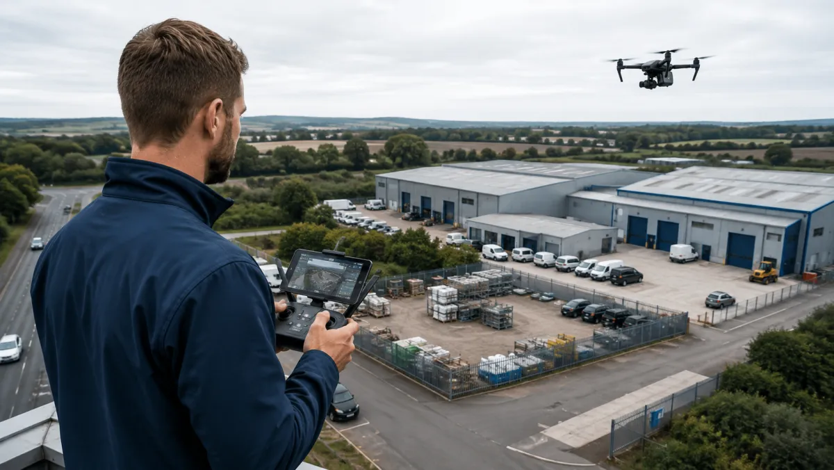 Farm and rural site viewed for CCTV coverage